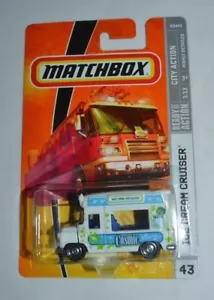 2009 Matchbox City Action Ice Cream Cruiser weiß # 43 Rarität!! - Bild 1 von 2
