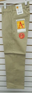 Boys A+ Fabrics Khaki Rlxd Uniform Pants  Slim Fit Sizes 8-26 - Picture 1 of 2