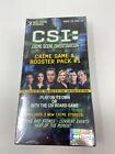 CSI CRIME SCENE GAME & BOOSTER PACK #1 3 NEW CRIME CASES TV Series SEALED NEW M5