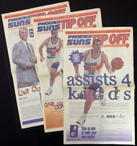 o'o'o . Vintage 1999 2000 Newspaper PHOENIX SUNS . TIP OFF Sections Kidd Skiles - Picture 1 of 13