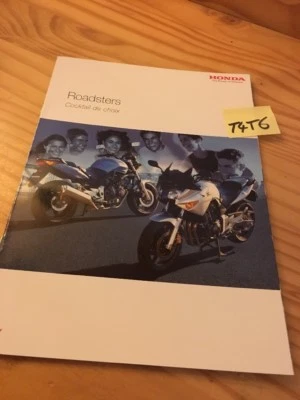 Honda CBF500 CBF600 CBF600S Hornet CB600F CB900F CB1300 Catálogo Moto - Imagen 1 de 4