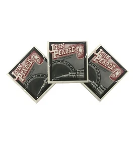 John Pearse Banjo Strings 3 Sets 80/20 Bronze Wound Light Gauge Extra Long - Picture 1 of 5