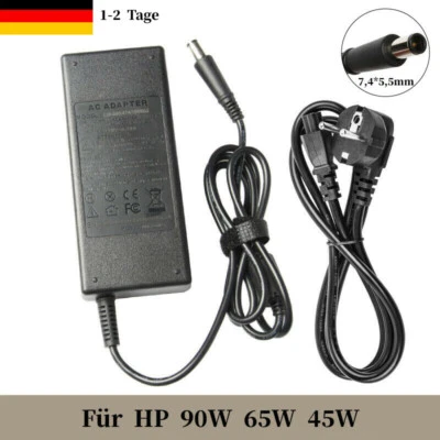Für HP Laptop Ladegerät AC Adapter Netzteil 608428-002 19V 90W Neu Ladekabel - Bild 1 von 4