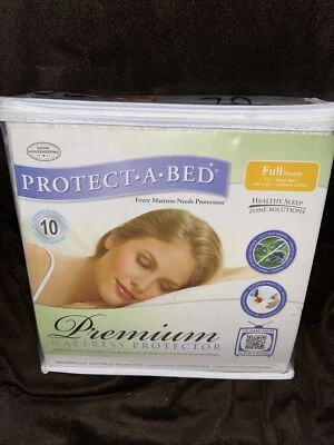 Protect-a-Bed Premium Waterproof Mattress Protector -FULL/DOUBLE - BRAND NEW - Изображение 1 из 2