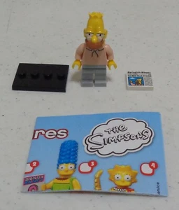 LEGO GRANDPA ABE SIMPSON 2014 Series 1 Minifigure - Complete - Picture 1 of 7