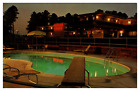 Macon Ga Motel Alpine Night Twilight  Kidney Pool View Neon B J Reeves Mgr -A61