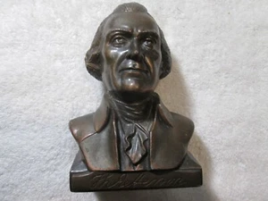 Vintage 1960's Advertising Thomas Jefferson Life Insurance Coin Bank - Picture 1 of 8