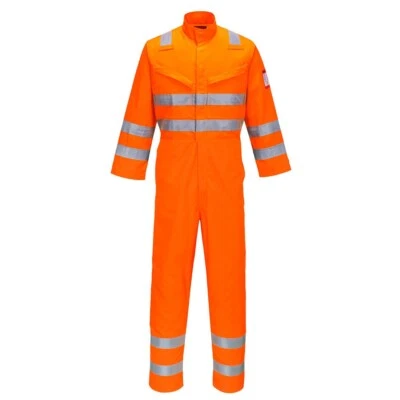 Portwest AF91 Araflame Hi Vis Multi Coveralls - Medium - Image 1 of 3