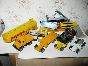 Siku Konvolut LKW Mercedes Tankwagen Kipper Ersatzteile Bastlerware - Bild 1 von 4