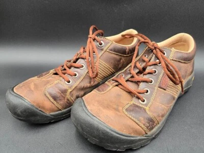 Keen Zapatos Mujer 10.5 Austin Oxford Senderismo Aire Libre Marrón Atlético Foto 1 de 4