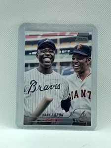 Hank Aaron 2022 Topps Stadium Club Baseball - #218 - Atlanta Braves - Picture 1 of 2