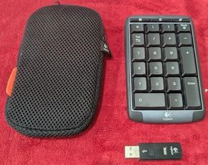 Logitech 2,4 GHz Kabellose Tastatur Nummernblock Ziffernblock mit USB-Dongle - Bild 1 von 6