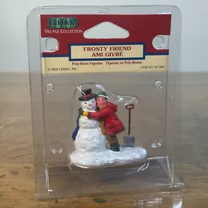 New Lemax Christmas Frosty Friend Child And Snowman Holiday Village Accessory - Picture 1 of 3