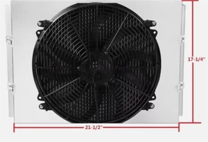 Aluminum Shroud&Fan For 1955-1957 CHEVY NOMAD BEL-AIR V8 STYLE ENGINE - Bild 1 von 1
