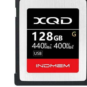 XQD 128GB High-Speed Memory Card - 440MB/s Read & 400MB/s Write Performance - Picture 1 of 9