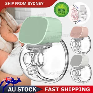 Portable Electric Breast Pump USB Silent Wearable Hands-Free Automatic Milker AU - Picture 1 of 12