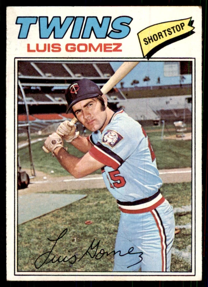 1977 Topps Luis Gomez A Baseball Cards #13 - Image 1 of 2