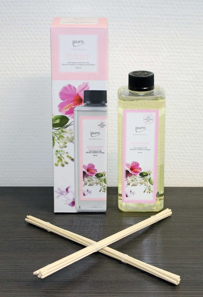 ipuro Essentials Raumduft Nachfüller - Flower Bowl, 500 ml