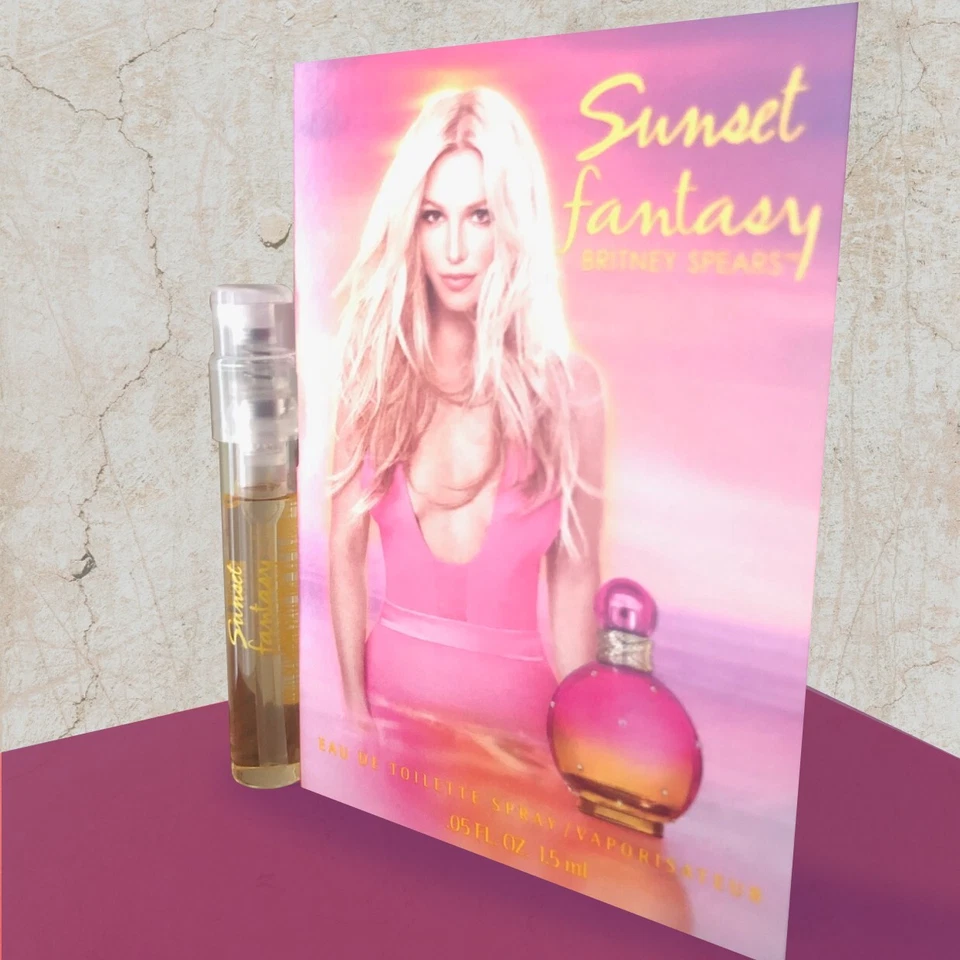 Sunset Fantasy Britney Spears 1.5ml Carded Perfume Sample - Image 1 of 1