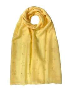 Shining Star Foil Print Women Scarf Wrap Shawl Stole Pashmina Soft New Scarves - Picture 1 of 12