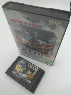 P.T.O. PTO Pacific Theater of Operations (Sega Genesis, 1993) - Image 1 of 2