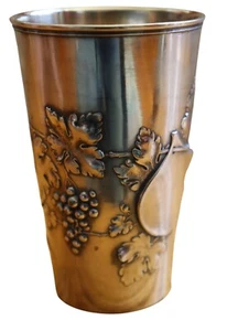 ANTIQUE WMF ART NOUVEAU SILVER PLATED GRAPEVINE CUP = GERMANY = 1925 - Picture 1 of 7