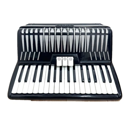 Acordeón Yamaha Ya-48 34 teclas 48 bajos instrumento musical probado funcionando Foto 1 de 4