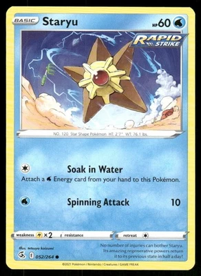 Pokémon TCG Pokémon Staryu Common Regular - Image 1 of 2