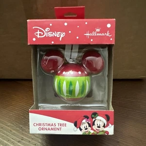 Disney Mickey Mouse Orejas Bola Árbol de Navidad Adorno Globo - Sello 2020 ¡Nuevo! - Imagen 1 de 4
