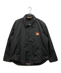 Denham × ATELIER RESERVE COACH NYLON MIX JKT Size: L Black 29201-3-20001 Men - Picture 1 of 7