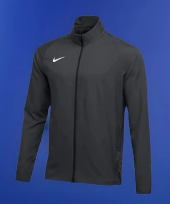 Nike DRI-FIT zip up warmup jacket Men sz XS XTRA SMALL AJ3372-002 Black $65 MSRP - Image 1 of 3