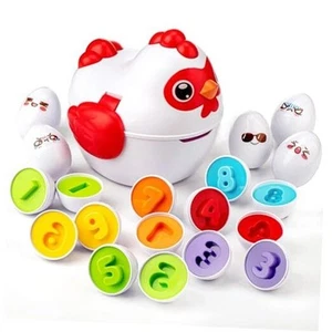 Easter Egg Matching Game for Toddlers - Educational Color & Shape Recognition - Picture 1 of 7