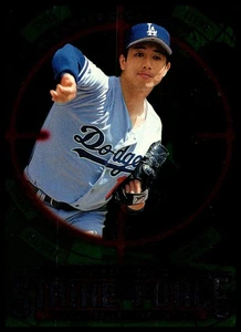 1996 Upper Deck Hideo Nomo #70 Los Angeles Dodgers Strike Force Insert - Picture 1 of 3
