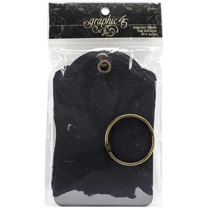 Album Grafico 45 Graffette Etichette Regolari 5,75"X3,875"-Nero G4500981 - Foto 1 di 2
