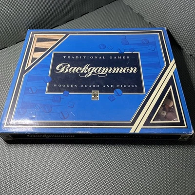 Traditional Games Wooden Backgammon Lagoon games  - Image 1 of 4