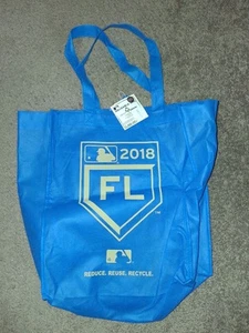 Eco Friendly MLB Spring Training 18' FL Reusable Tote Grocery Shopping Bag Blue - Picture 1 of 2
