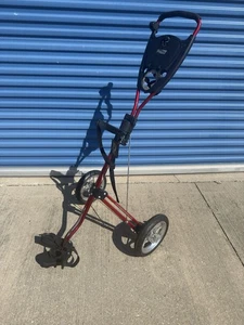 Bag Boy Express LS Golf Push Cart - Red EUC - Picture 1 of 9