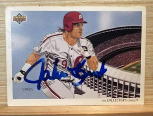 1992 Upper Deck - Team Checklist John Kruk #38 Autogramm signed Phillies - Bild 1 von 2