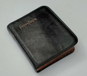 ANTIQUE LEATHER BOUND MINIATURE PRAYER BOOK BIBLE 1894 - Picture 1 of 8