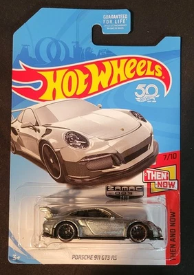 Hot Wheels Porsche 911 GT3 RS ZAMAC HW entonces y ahora #7/10  Foto 1 de 2