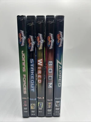 Vintage 2005 Power Rangers SPD Complete Set Of 5 DVDs Volume 1-5 Region 1 - Image 1 of 4