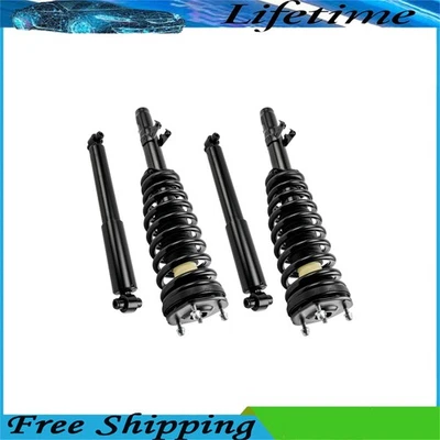 Conjunto completo de puntal delantero para amortiguador trasero Ford Fusion 2006-2009 4 piezas Foto 1 de 4