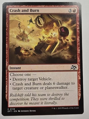 Crash and Burn Aetherdrift Regular 0119 - Image 1 of 2