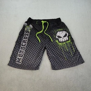 No Fear mens skull graphic motocross board shorts size small - Picture 1 of 5