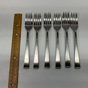 LYON EDELSTAHL BESTECK NEU CHARM 6 SALATGABELN - Bild 1 von 7
