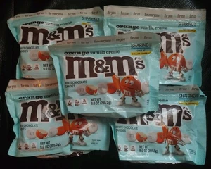Orange Vanilla Creme M&M's Limited Edition Confezione da 5 Scade Gen 2026 - Foto 1 di 1