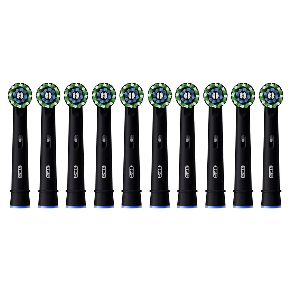 Cabezales de cepillo de dientes eléctricos de repuesto Oral-B Cross Action 10 unidades Foto 1 de 1