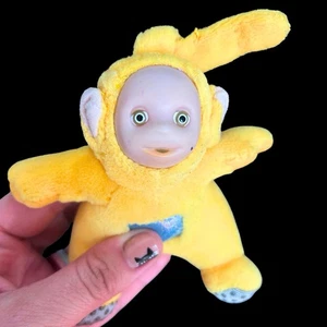 Vintage Yellow Teletubbie Laa-laa Mini Plush, Teletubbies, 2000, 5” - Picture 1 of 11