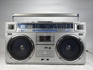 Vintage JVC RC-M70L Boombox Stereo Radio Cassette Recorder PARTS OR REPAIR - Picture 1 of 20