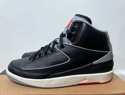 AIR JORDAN 2 Black Cement tamanho 10 - II VI III infravermelho retrô um AF1 masculino LTD QS - Imagem 1 de 4